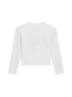 T-SHIRT RAGAZZA - GUESS KIDS BIANCO - J6YI04 K3671