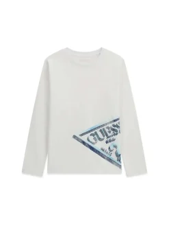 T-SHIRT RAGAZZO - GUESS KIDS BIANCO - L6YI12 K3727