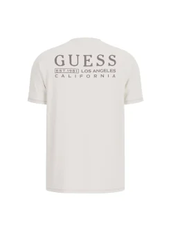 T-SHIRT UOMO - GUESS APPAREL BIANCO - M6RI05 KBW41