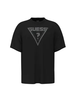 T-SHIRT UOMO - GUESS ATHLEISURE NERO - Z4BI02 I3Z14