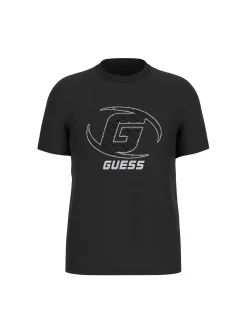 T-SHIRT UOMO - GUESS ATHLEISURE NERO - Z6RI06 I3Z14