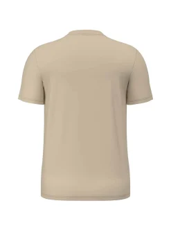 T-SHIRT UOMO - GUESS ATHLEISURE BEIGE-BIANCO - Z6YI17 K4968