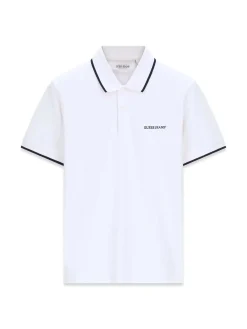T-SHIRT UOMO - GUESS JEANS BIANCO-BLU - M6RP24 KCJV1
