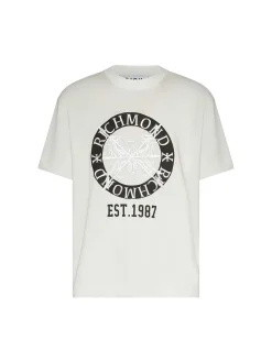 T-SHIRT UOMO - JOHN RICHMOND BIANCO - UMP26030TS