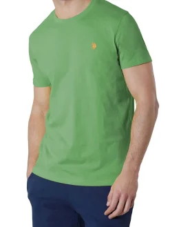 T-SHIRT UOMO - US POLO ASSN. VERDE CHIARO - US43154015
