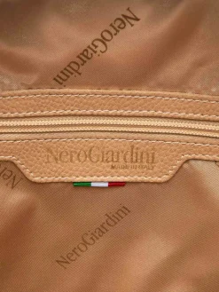 ZAINO DONNA - NERO GIARDINI BEIGE - E644221D
